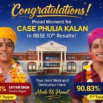 CASE Phulia Kalan Toppers: Satyam Singh and Jitendra Bairwa Shine in RBSE 10th Results